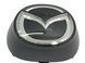 Емблема решітки Mazda CX-5 (2017-2020р) чорна+хром 162х135 мм під склом (на напрямних) 95884 фото 1