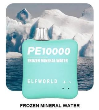 Elf Bar World PE10000 POD 5% Frozen Mineral Water Світла М'ята Лайм (Підряджається) 60866 фото