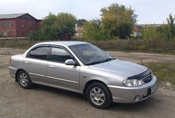 Дефлекторы окон ветровики Kia Spectra 2005- K11405 фото