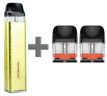 Багаторазовий Pod-Набір Vaporesso Xros 3 Mini 1000mAh 2 мл (Картриджів 0.8 ОМ 3 шт) Лимонний Жовтий 66716 фото
