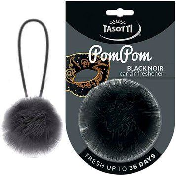 Ароматизатор в авто Tasotti POM POM Black Noir (Свіжість) 67182 фото