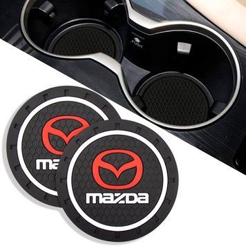 Антискользящий коврик В Подстаканник Mazda ⌀7 см 2 шт 63001 фото