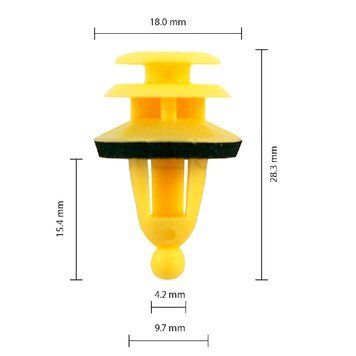Клипса крепления обшивки дверей молдинг GM Chevrolet Daewoo Opel 22600612 22651066 (C0617) 73227 фото