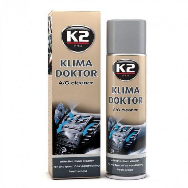 Очищувач кондиціонера спрей K2 Klima Doctor / 500 мл (W100) 36766 фото