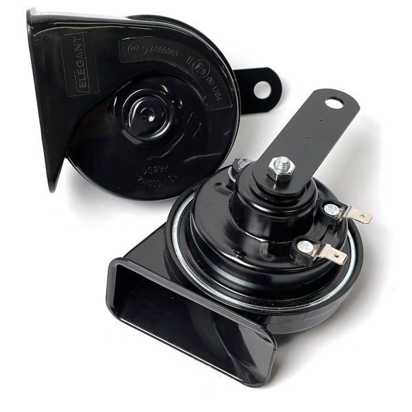 Сигнал улитка Elegant MAXI 12V &Oslash;85 мм 105dB-118dB E9-стандарт двухконтактный (100 703) 60453 фото
