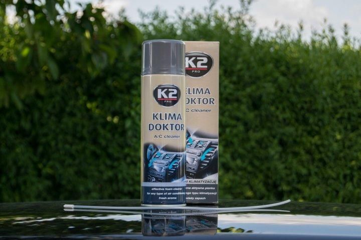 Очищувач кондиціонера спрей K2 Klima Doctor / 500 мл (W100) 36766 фото