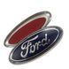Эмблема задняя Ford синяя 175х74 мм металл (на скотче) 94797 фото 2