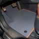 3D Коврики в салон EVA для Hyundai Santa Fe III 2012-2018 с подпятником Черные-Бежевый кант 5 шт 68256 фото 2