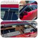 Дефлекторы окон ветровики Benke для Nissan X-Trail 2021- Хром Молдинг Из Нержавеющей Стали 3D 59473 фото 2