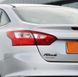 Эмблема надпись FOCUS для Ford черная 168х27 мм металл (на скотче) 95744 фото 3