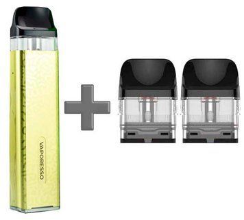 Багаторазовий Pod-Набір Vaporesso Xros 3 Mini 1000mAh 2 мл (Картриджів 1 ОМ 3 шт) Лимонний Жовтий 66717 фото