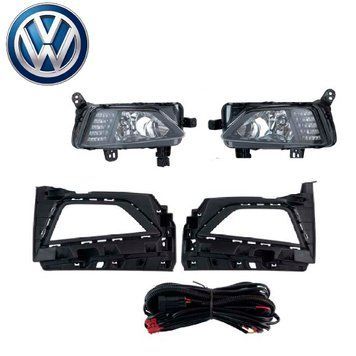 Протитуманні фари для Volkswagen Polo 6 2017- H8-12V 35W +LED-6W / 6W FOG+DRL+TURN з проводкою Комплект 3в1 (VW-0810) 81266 фото