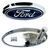Емблема для Ford 151 x 65 мм із пружинкою / Focus 2 / C-ma x / Kuga / Mondeo / Connect / Туреччина 32216 фото