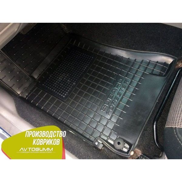 Передние коврики в автомобиль Subaru Forester 2 2002-2008 (Avto-Gumm) 26858 фото