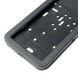 Рамка номера Milex нержавіюча сталь чорна матова Супер якість 1 шт (RT-25351) 48761 фото 3