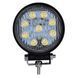 Додаткова LED фара &Oslash; 147x150x73 mm 27W (3W*9) 10-30V Далекий Spot 1 шт (2701) 44240 фото 2