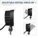 Додаткова LED фара &Oslash; 147x150x73 mm 27W (3W*9) 10-30V Далекий Spot 1 шт (2701) 44240 фото 4