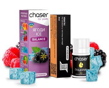 Рідина Chaser Самозаміс Balance ULTRA 30ml Ягоди Ice (limited) 74757 фото
