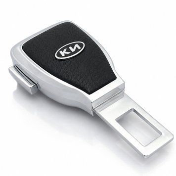 Заглушка перехідник ременя безпеки з логотипом KIA New 1 шт 102730 фото