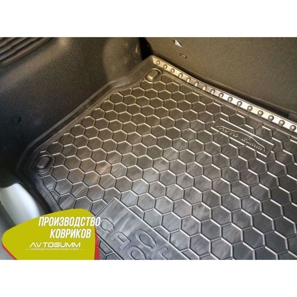 Автомобільний килимок у багажник Citroen C4 Cactus 2015- Гумо-пластик 42008 фото