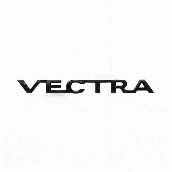 Емблема напис VECTRA Вектра 165х17 мм Чорна (Завод) 88951 фото
