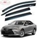 Дефлекторы окон ветровики HIC для Toyota Camry 55 USA Оригинал (T147) T147 фото 1