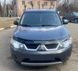 Дефлектор капоту мухобійка для Mitsubishi Outlander XL 2007-2009 доРестайлінг Євро Кріплення (Vip Tuning) MM30307 фото 2