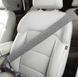 М'яка накладка на ремінь безпеки Torino M 500 мм Бежевий ромб (Мікро Велюр Преміум) 2 шт 89929 фото