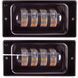 LED Протитуманні фари для Ваз 2110-14 W/Y 12-24V 40W 4LED 3000K 6000K Білий Жовтий Світло 2 шт (LD-519 L2-WY-LED) 2191 фото 1