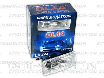 Протитуманні фари DLAA прямокутні 4,5х12 см Білі 2 шт (LA 444) 21168 фото
