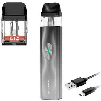 Многоразовая Pod-система Vaporesso Xros 4 Mini 1000mAh 3 мл Space Grey Космический Серый 80181 фото