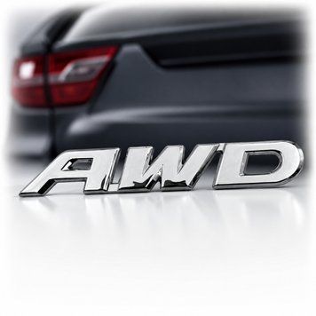 Емблема напис AWD хром 151&times;24мм метал (на скотчі) 95577 фото