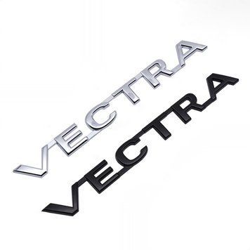 Емблема напис VECTRA Вектра 165х17 мм Хром (Завод) 88952 фото