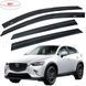 Дефлектори вікон вітровики HIC для Mazda CX-5 2010-2017 Оригінал (Ma29) VM20411 фото