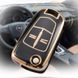 Чехол ключа Opel Черный золотая окантовка TPU 95747 фото 2