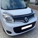 Дефлектор капота мухобійка Renault Kangoo II 2013- Рестайлінг Voron Glass MR10713 фото 2