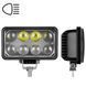 LED фара Brevia 10-30V 24W (8x3W) 1600Lm Spot Дальний свет Алюминиевый корпус (BOL0803L) 62372 фото 1