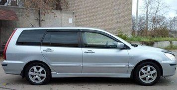 Дефлектори вікон вітровики для MITSUBISHI LANCER wagon 2003-2006 M40803 фото