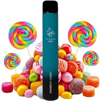 Elf Bar eShisha 2000 5mg Rainbow Candy (Цукерки) 89907 фото