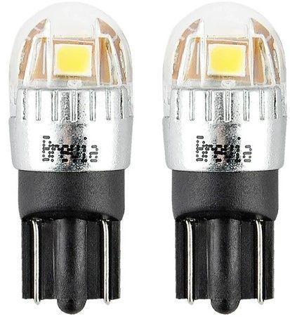 LED автолампа Brevia Spower 12/24V W5W 5x2835SMD 150Lm 6000K CANbus W2,1x9,5d 2 шт (10208X2) 10208X2 фото