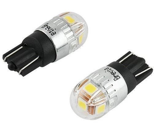 LED автолампа Brevia Spower 12/24V W5W 5x2835SMD 150Lm 6000K CANbus W2,1x9,5d 2 шт (10208X2) 10208X2 фото