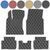 Коврики в салон для Nissan Qashqai 2007-2014 Екошкіра 5 шт (Rombus) 70895 фото