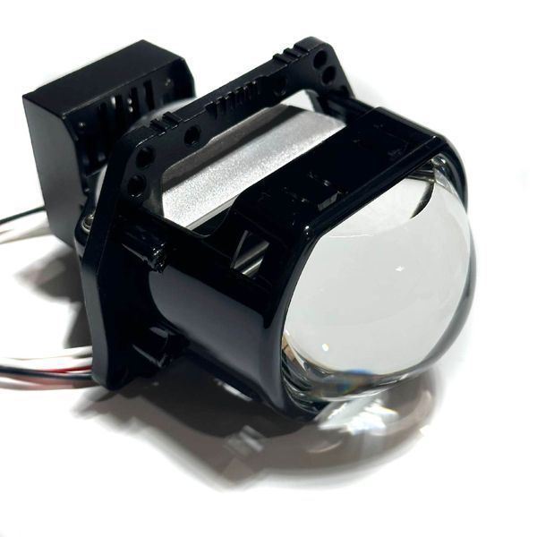 Автомобільні BI-LED лінзи D3" дюйма D76 мм A6 55 / 65Вт 5500К 2 шт 94962 фото