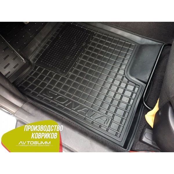 Передні килимки в автомобіль Hyundai Sonata NF/6 2005-2010 (Avto-Gumm) 27537 фото