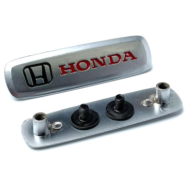 Емблема шильдик Honda для автомобільних килимків Алюміній 1 шт 60778 фото