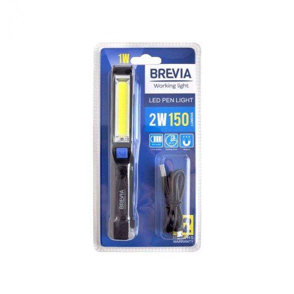 Ліхтар перенесення для СТО Brevia Led 2W COB 150 lm 900mAh (11220) 58129 фото