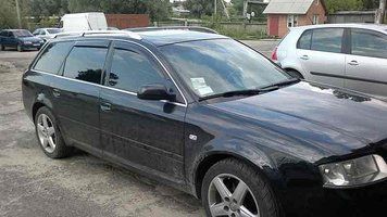 Дефлекторы окон ветровики для Audi A6 (C5) Avant 1997-2004 комплект 4 шт A10700 фото