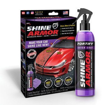 Антицарапін поліроль туба Shine Armor / 236 мл (9334 193625) 58373 фото