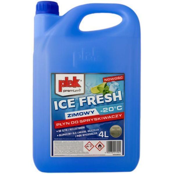 Омываткль стекла Atas Plack ICE FRESH -20С 4л 53513 фото