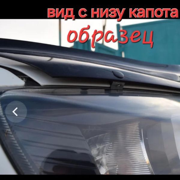 Дефлектор капота мухобойка Subaru Forester 2002-2006 Евро Крепление (Vip Tuning) 6782 фото